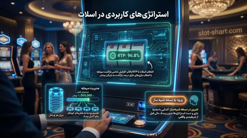 🏆 استراتژی های کاربردی برای افزایش شانس برد در اسلات